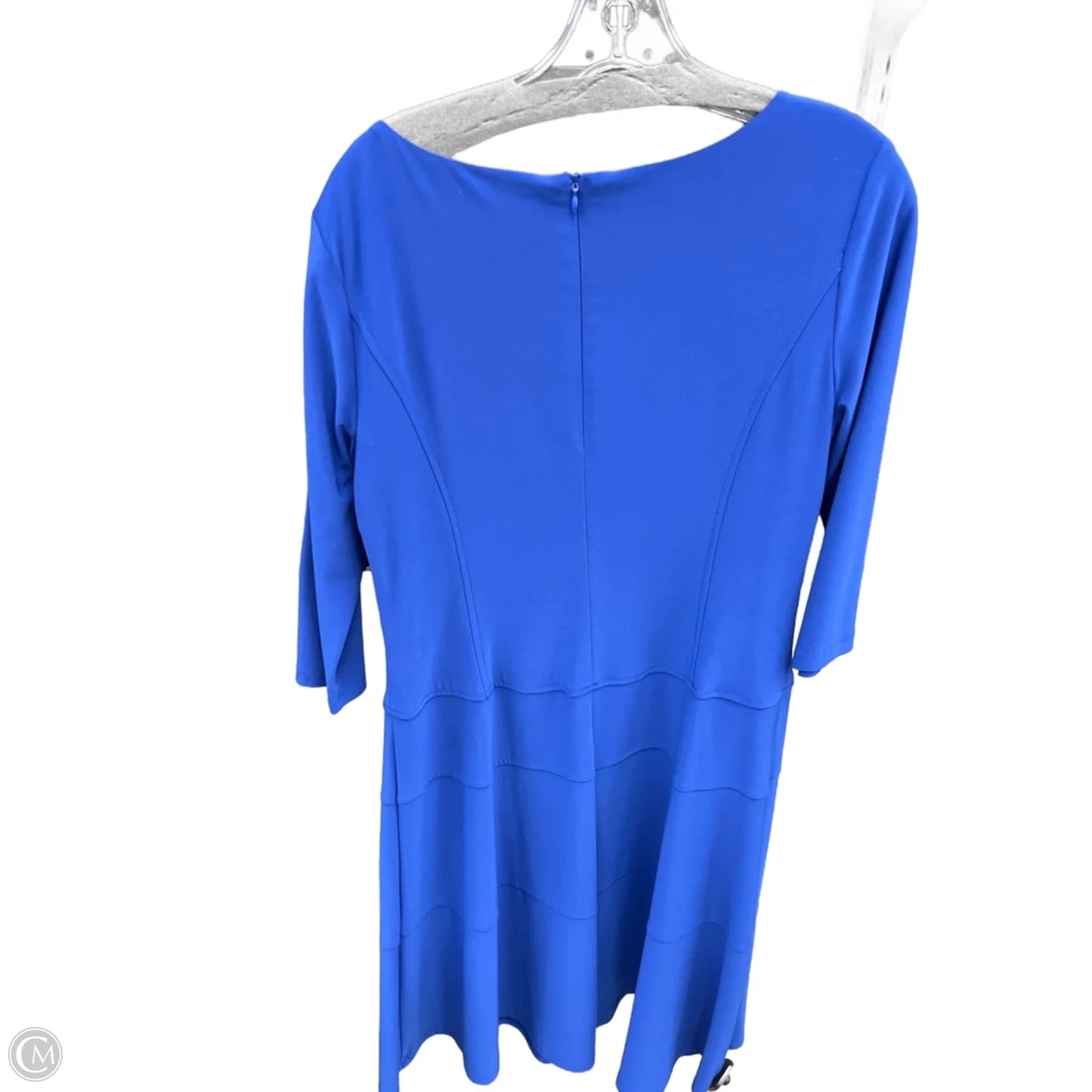 Dress Casual Midi By Anne Klein In Blue, Size: 12