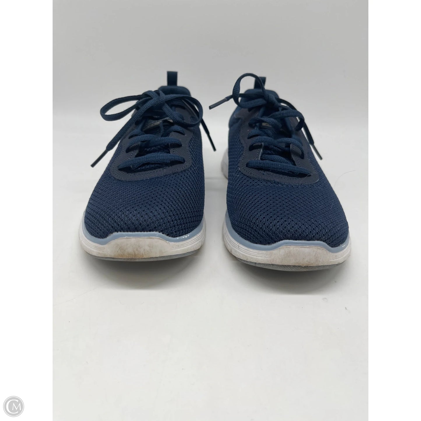 Shoes Athletic By Skechers In Blue, Size: 8
