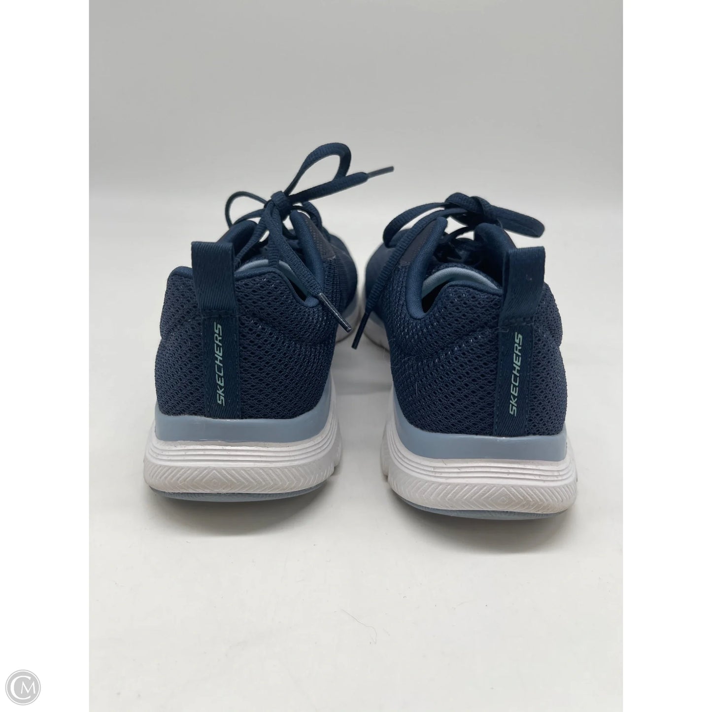 Shoes Athletic By Skechers In Blue, Size: 8