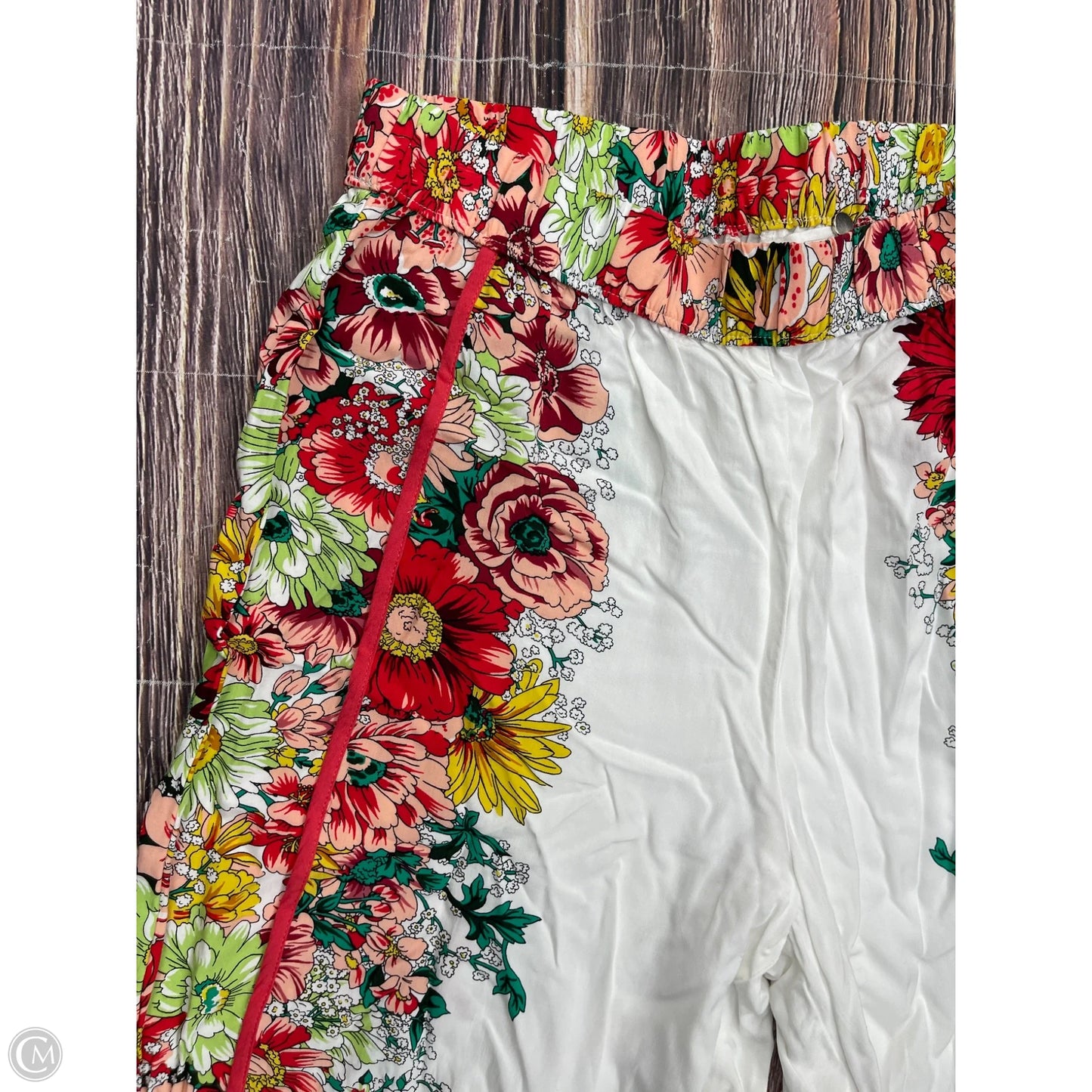 Pants Wide Leg By Anthropologie In Red, Size: S