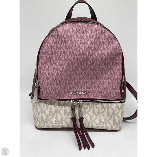 Backpack Designer By Michael Kors, Size: Medium