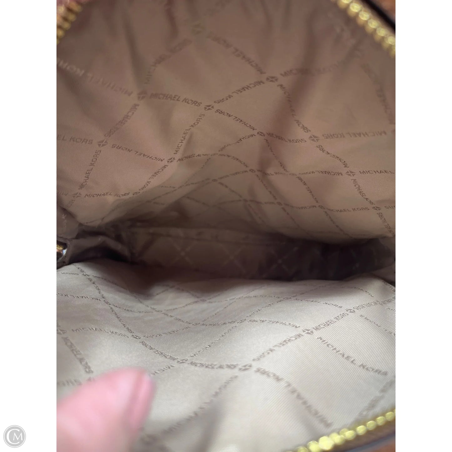 Backpack Designer By Michael Kors, Size: Medium