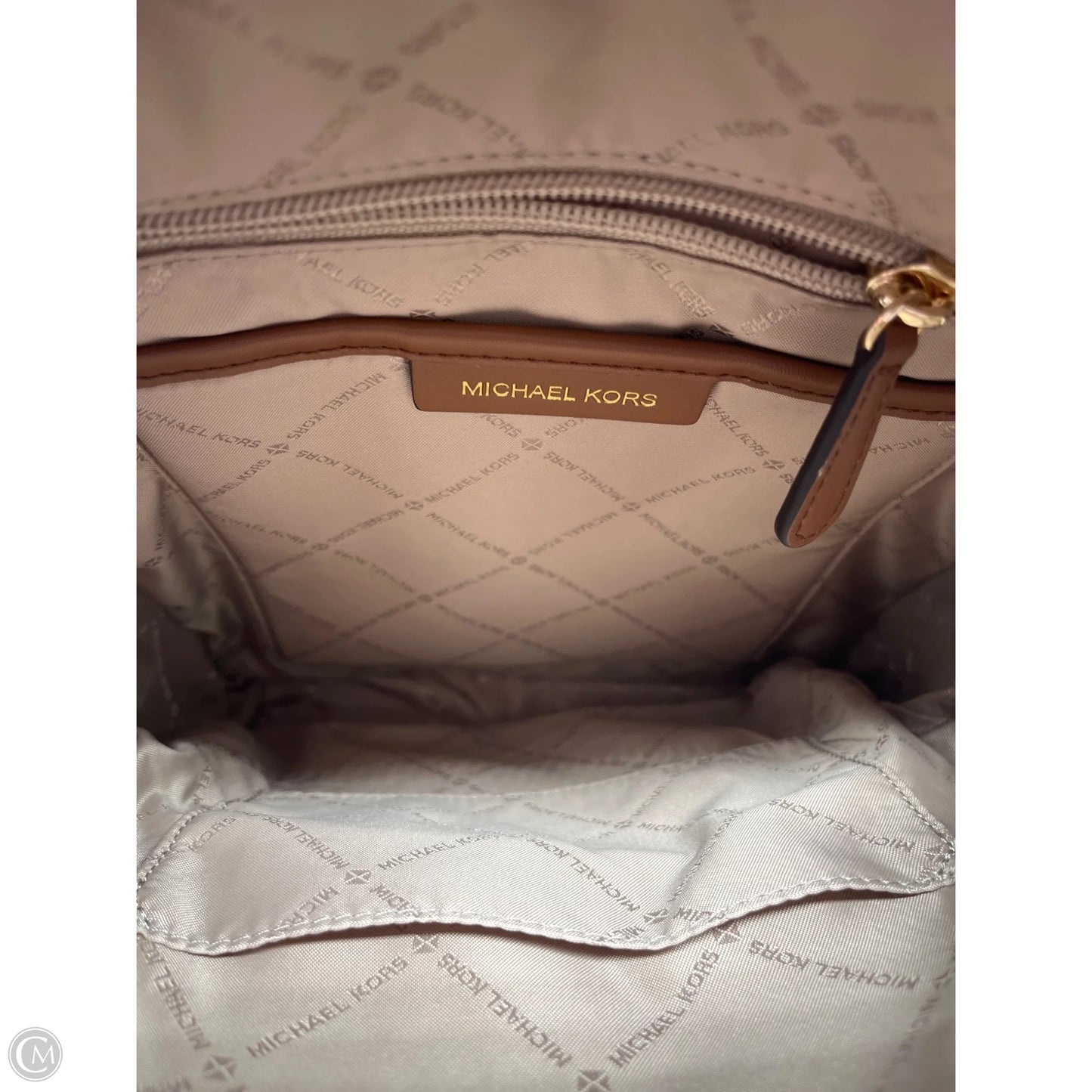 Backpack Designer By Michael Kors, Size: Medium