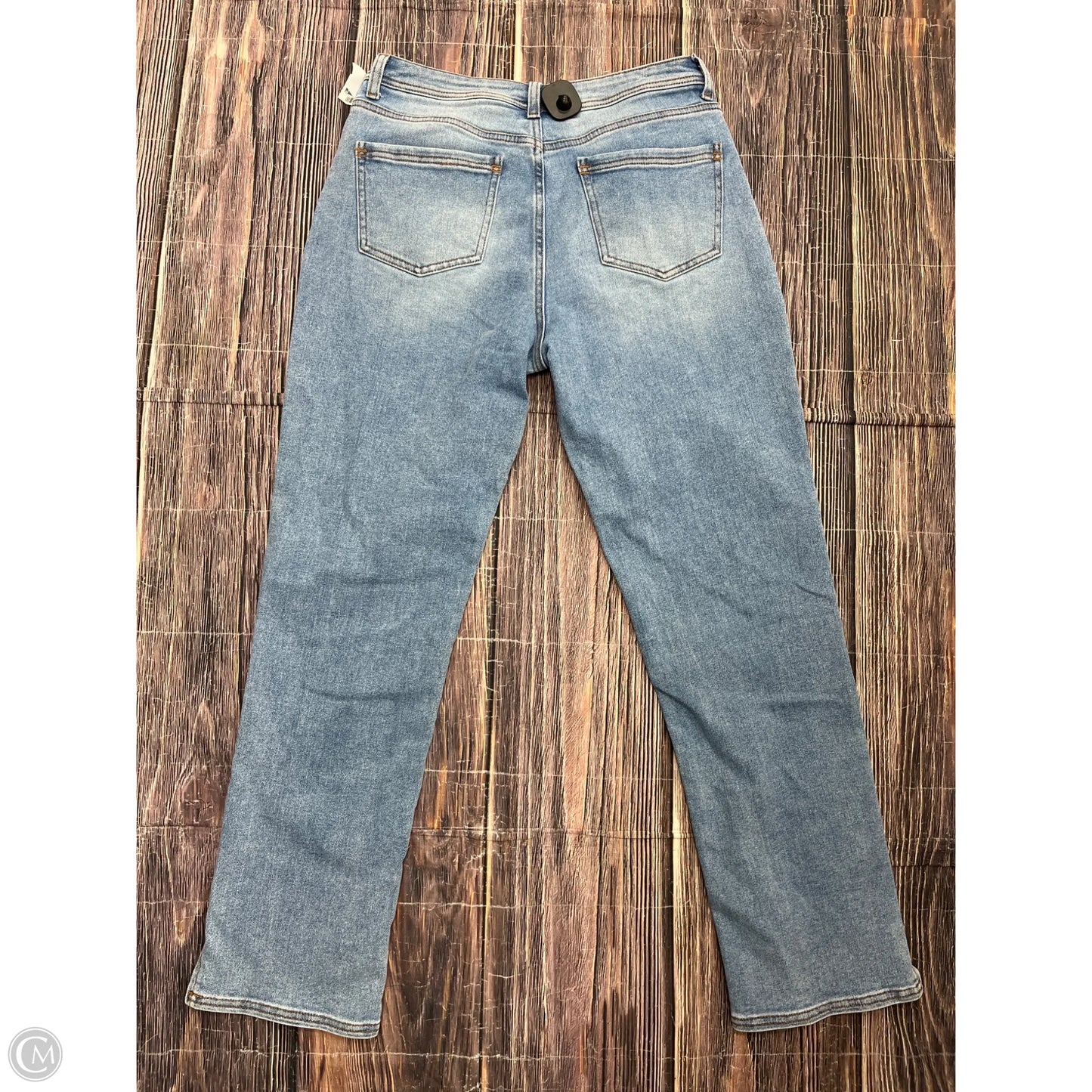 Jeans Straight By Cmc In Blue Denim, Size: 10
