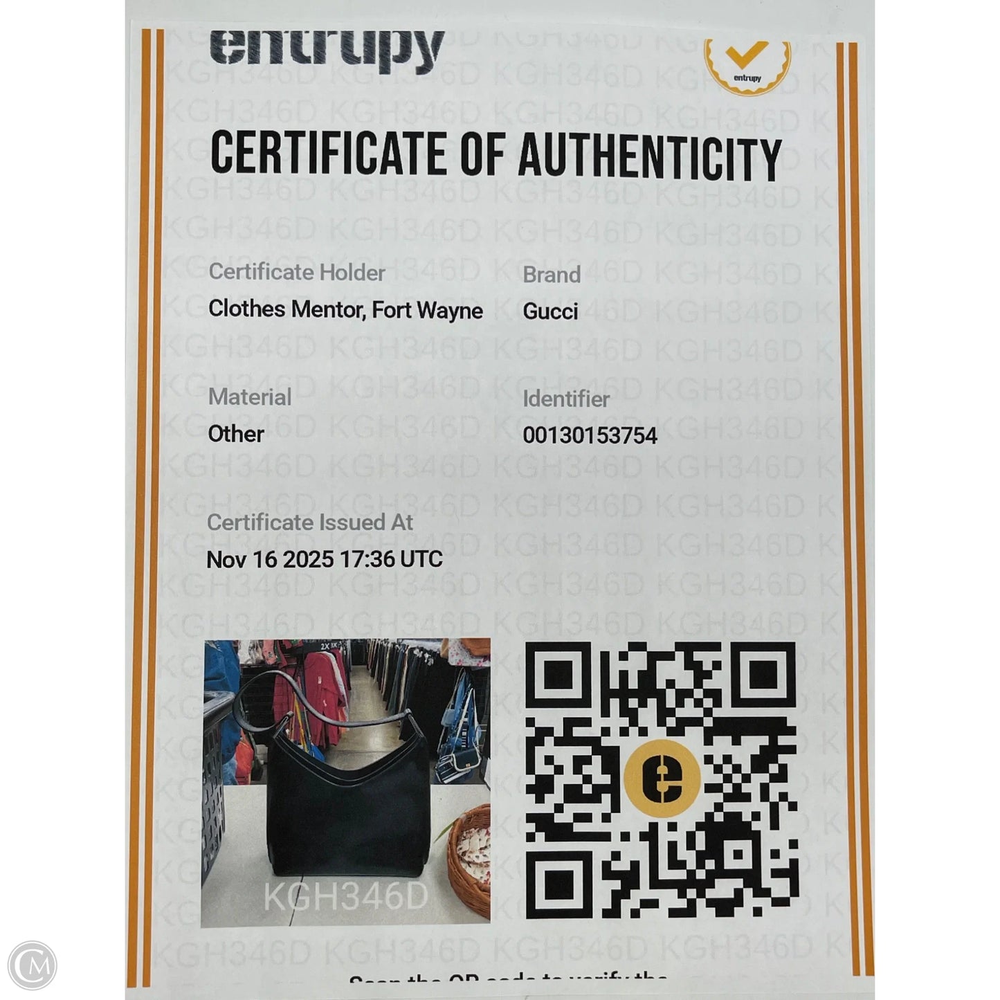 Handbag Luxury Designer By Gucci, Size: Medium