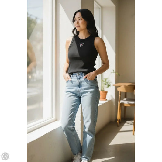 Tank Top By Clothes Mentor In Black, Size: S