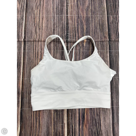 Athletic Bra By Lululemon In White, Size: 8