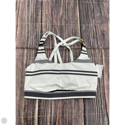 Athletic Bra By Lululemon In White, Size: 6