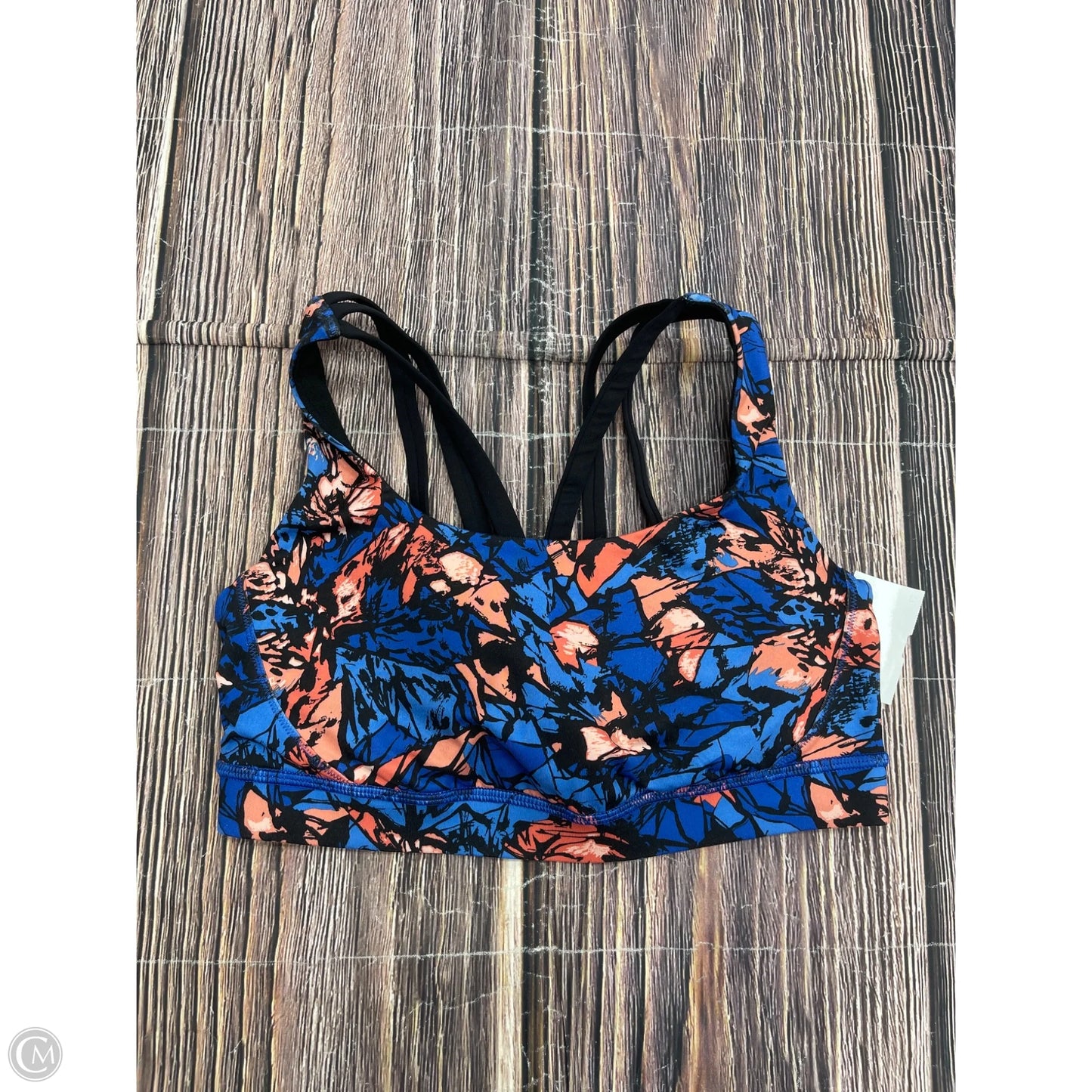 Athletic Bra By Lululemon In Blue, Size: 6