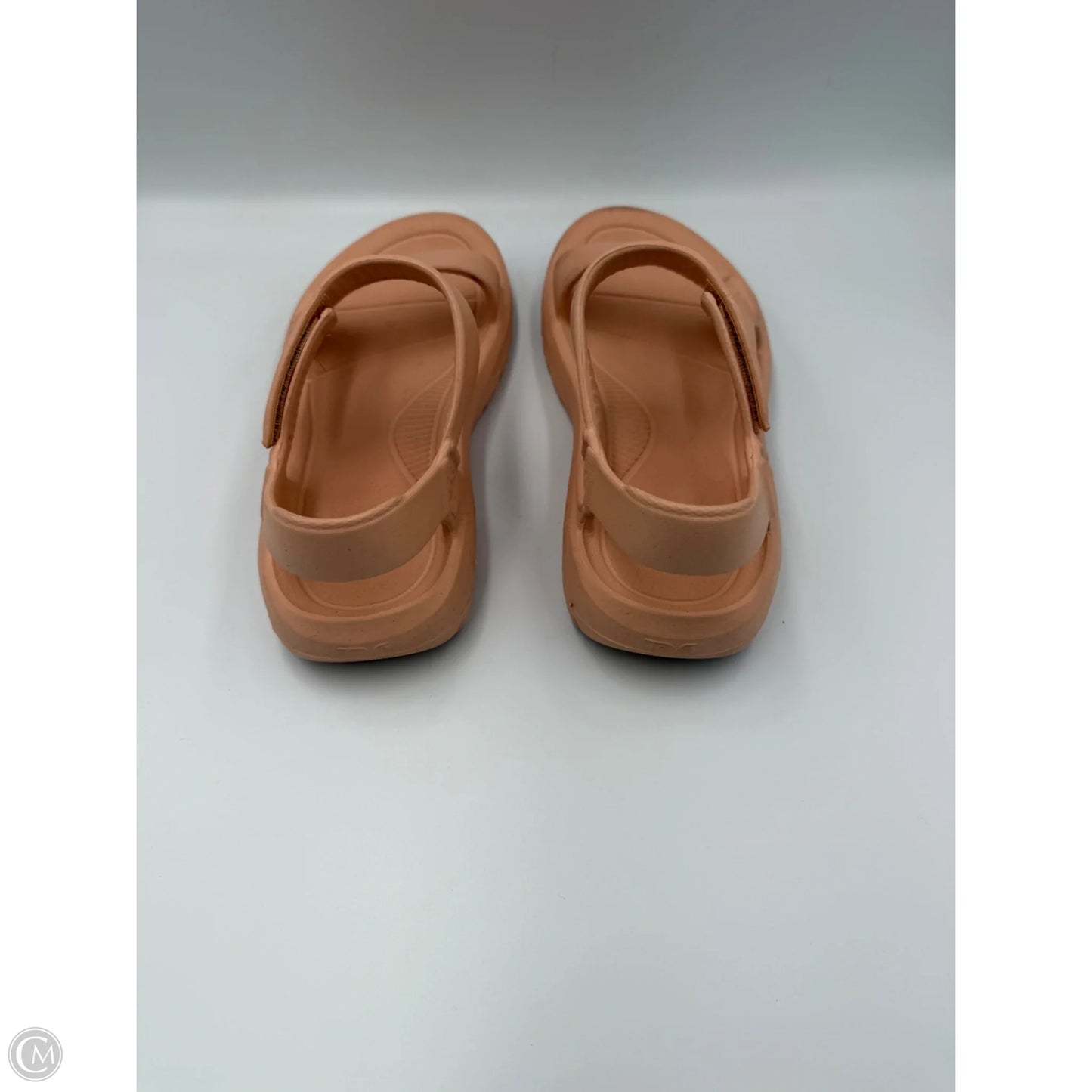 Sandals Flats By Teva In Peach, Size: 6