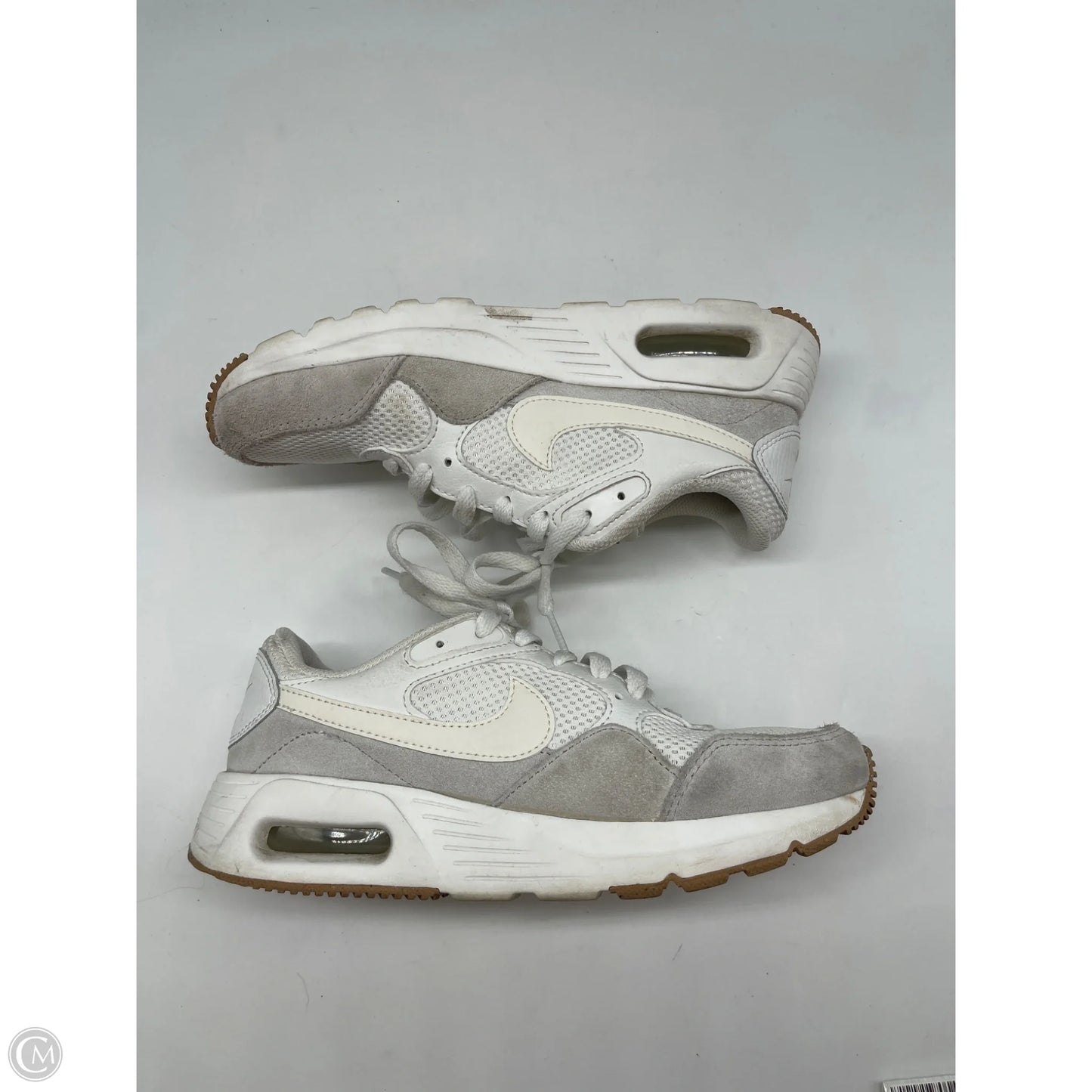 Shoes Athletic By Nike In White, Size: 6.5