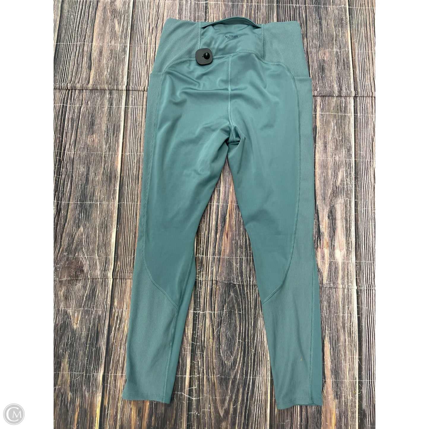 Athletic Leggings By The North Face In Green, Size: Xl