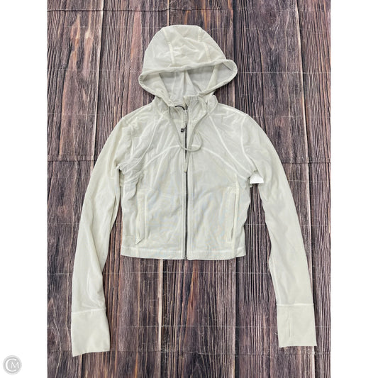 Athletic Jacket By Lululemon In Tan, Size: 4
