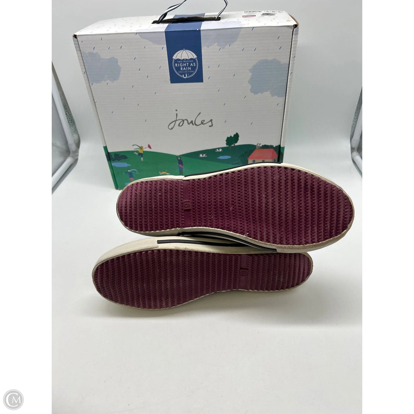 Boots Rain By Joules In Grey, Size: 8