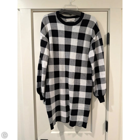 Dress Sweater By Flat White In Black, Size: S