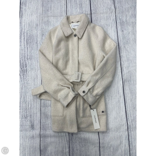 Coat Other By Calvin Klein In Ivory, Size: M