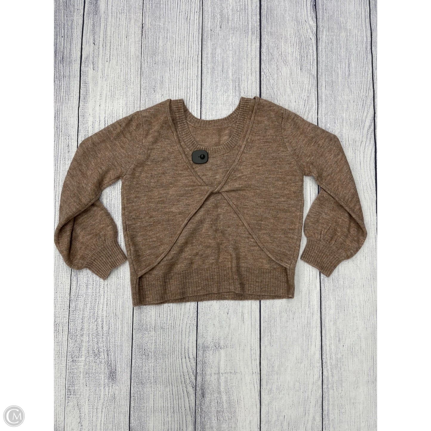 Sweater By French Connection In Brown, Size: L