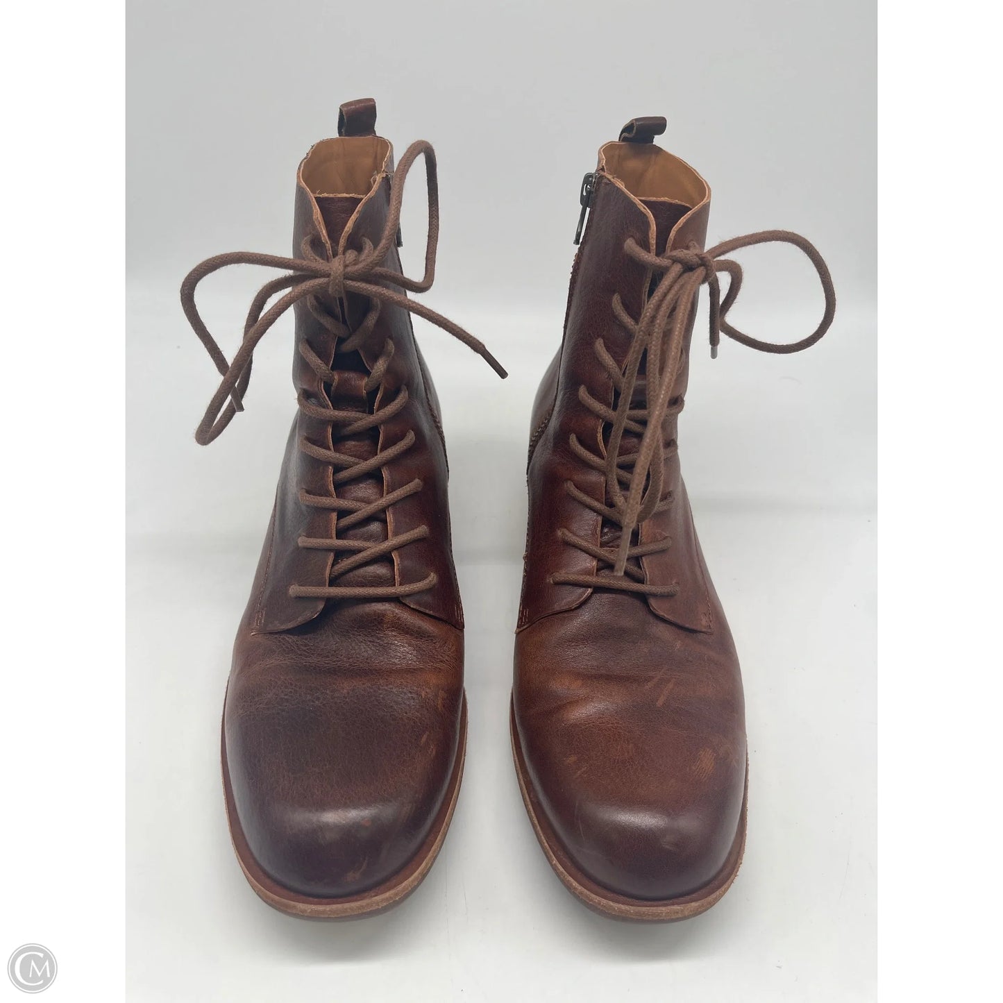 Boots Ankle Flats By Kork Ease In Brown, Size: 8.5