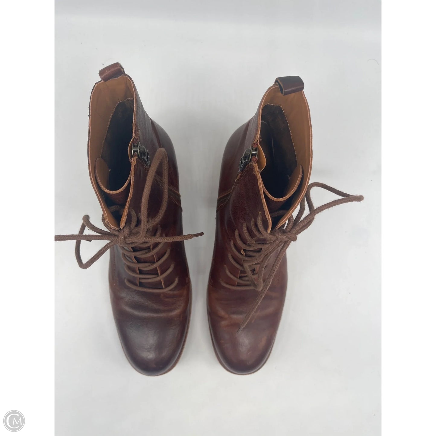 Boots Ankle Flats By Kork Ease In Brown, Size: 8.5