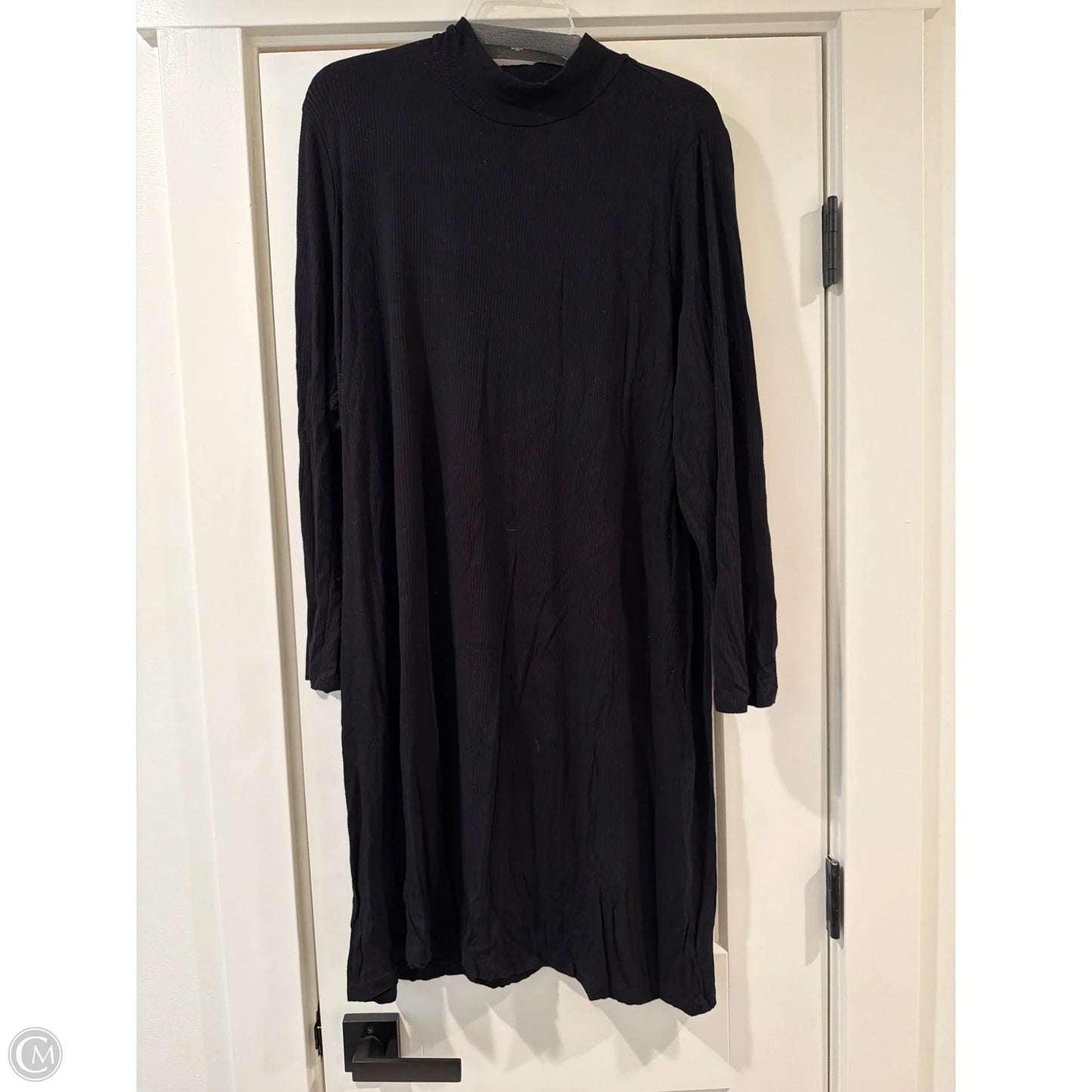 Dress Casual Midi By Ophelia Roe In Black, Size: 2x