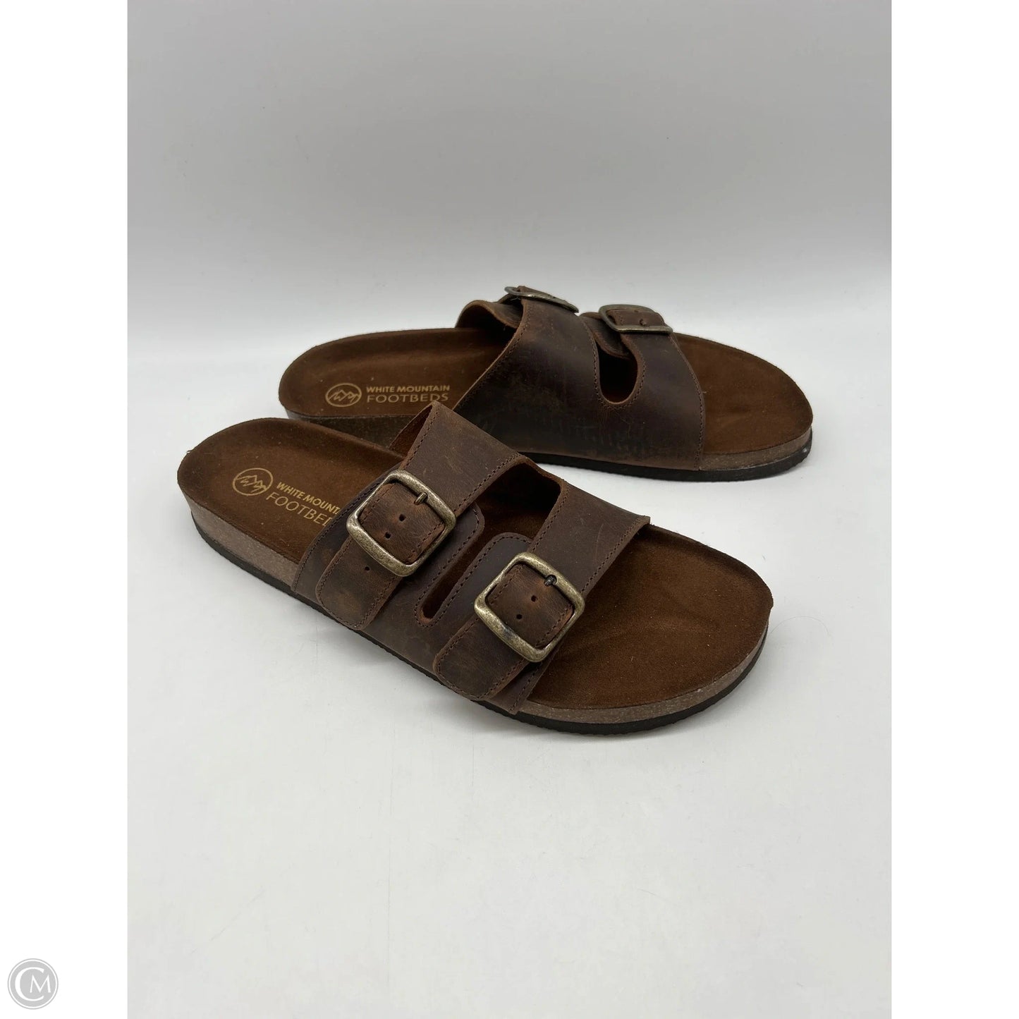 Sandals Flats By White Mountain In Brown, Size: 11