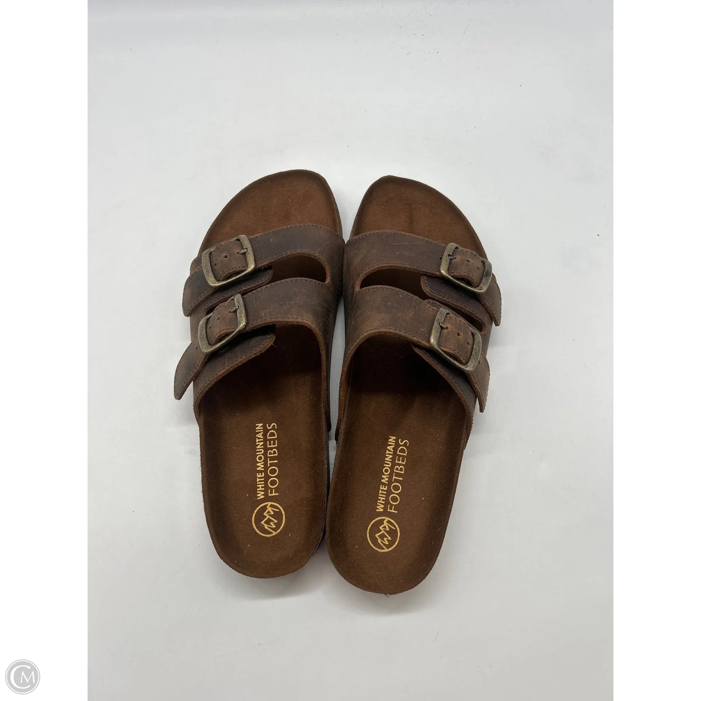 Sandals Flats By White Mountain In Brown, Size: 11