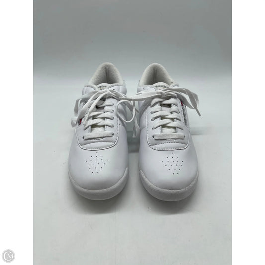 Shoes Sneakers By Reebok In White, Size: 9