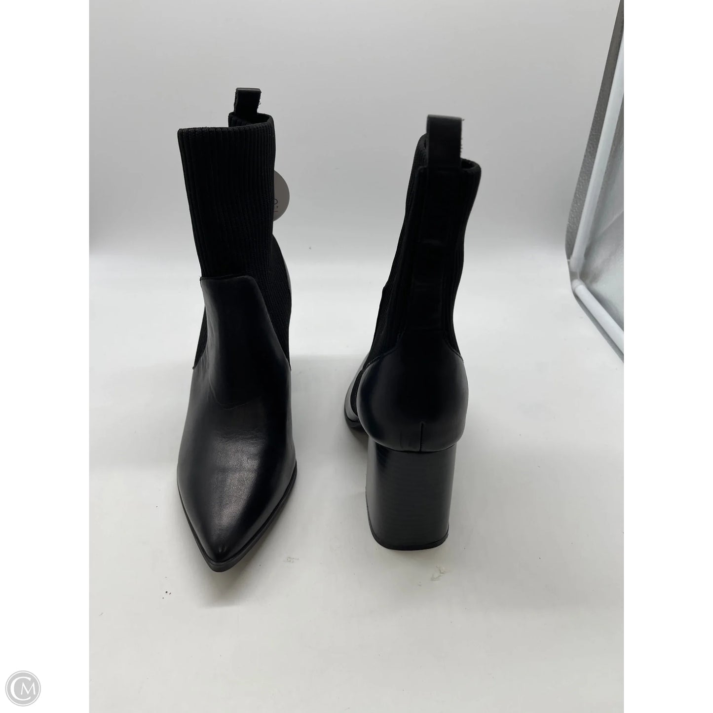 Boots Ankle Heels By Blondo In Black, Size: 8