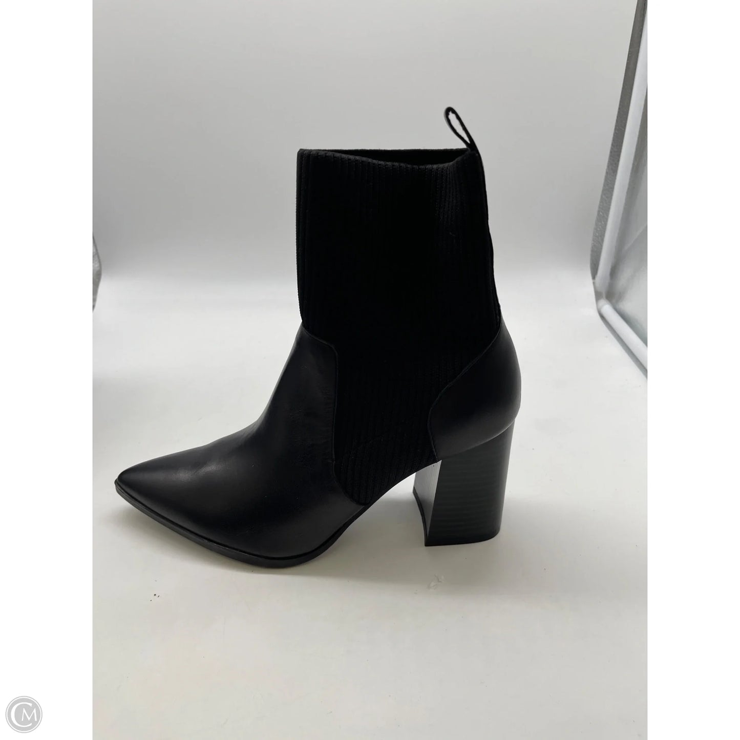 Boots Ankle Heels By Blondo In Black, Size: 8