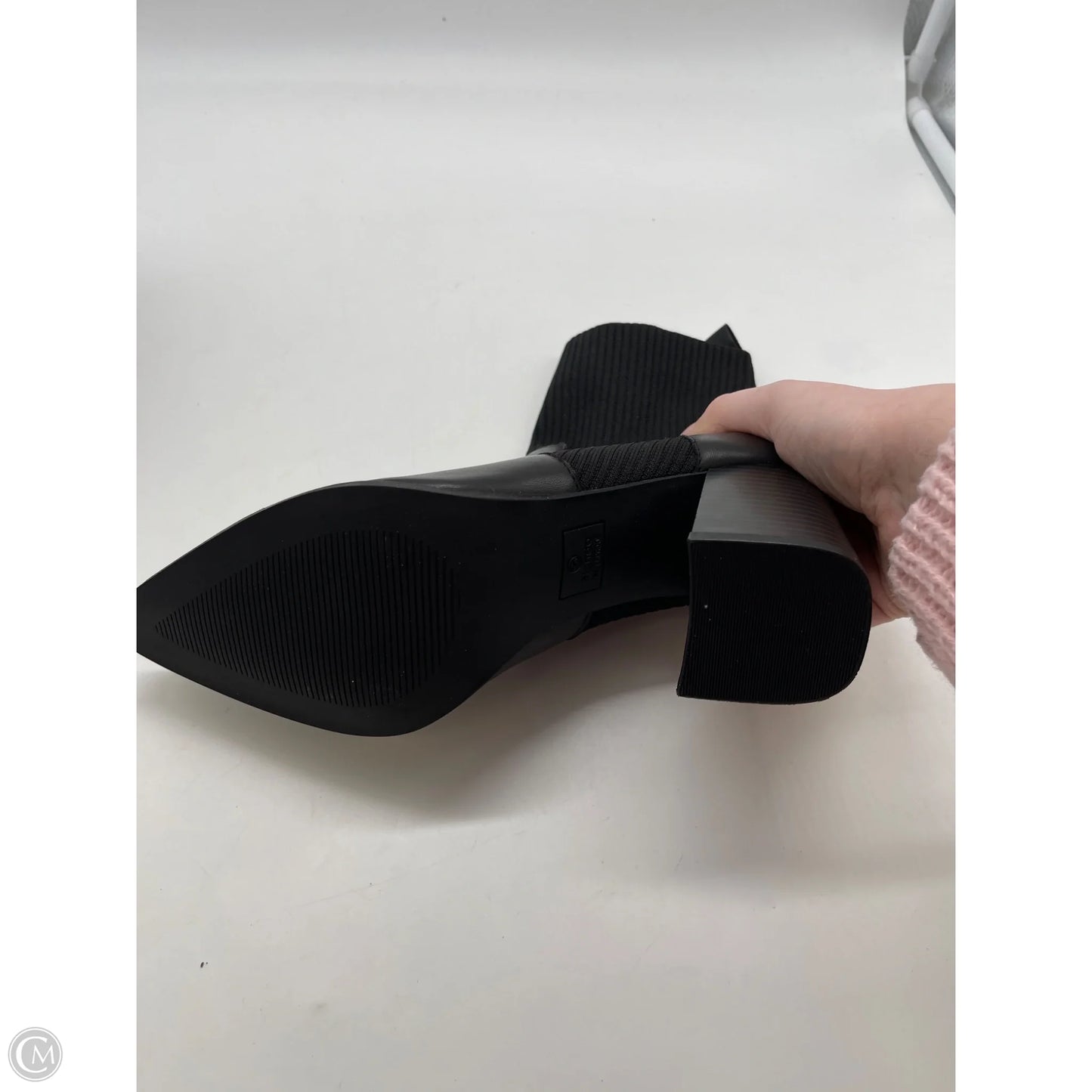 Boots Ankle Heels By Blondo In Black, Size: 8