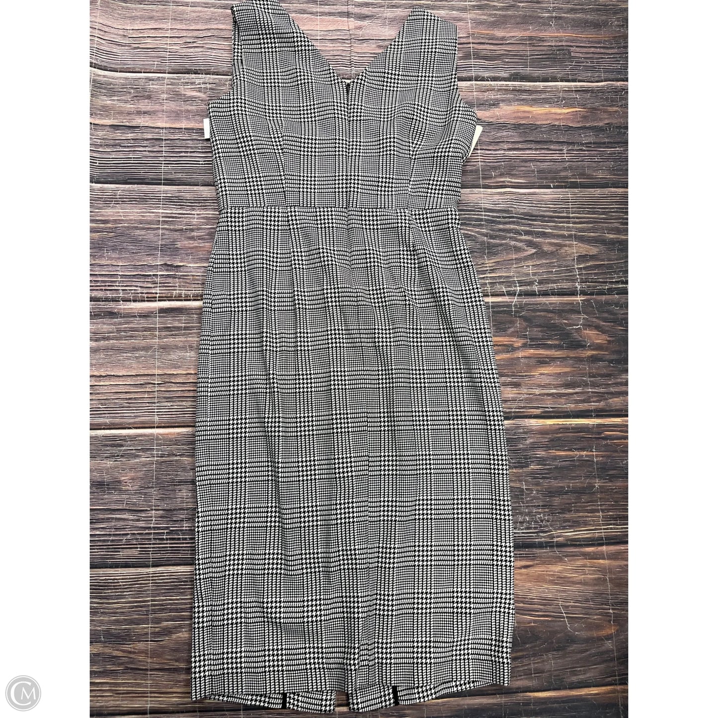 Dress Work By Tahari In Black, Size: L