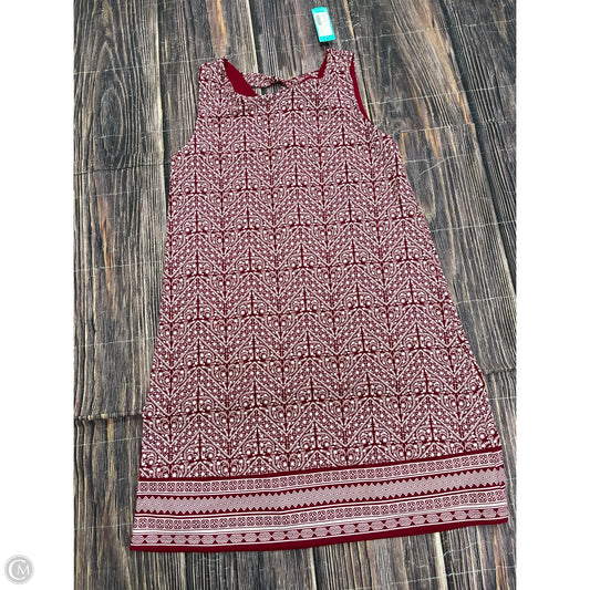 Dress Casual Short By Clothes Mentor In Red, Size: M
