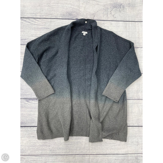 Cardigan By Pure Jill In Blue, Size: 2x