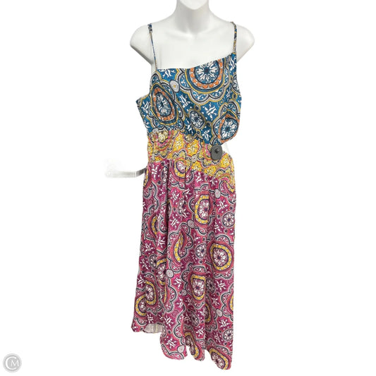 Dress Casual Maxi By Anthropologie In Multi-colored, Size: L