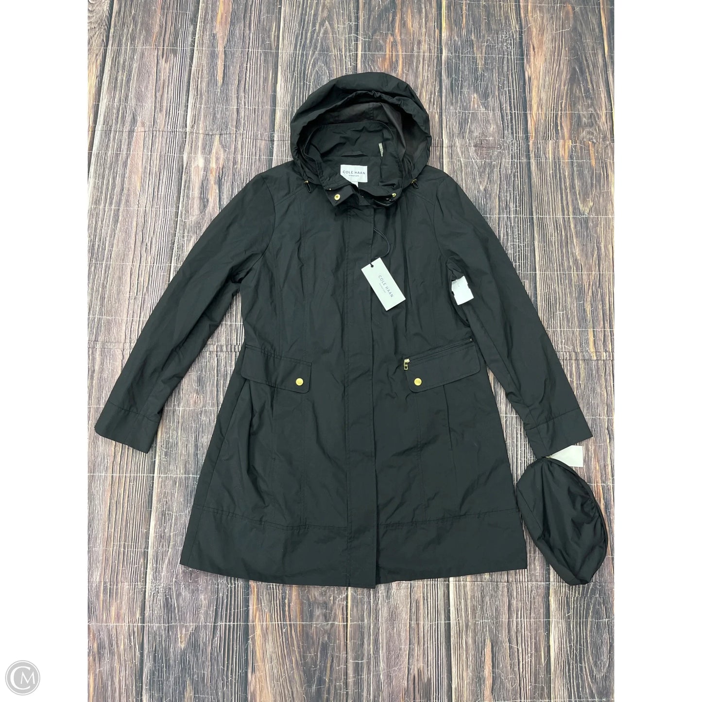 Jacket Other By Cole-haan In Black, Size: Xl