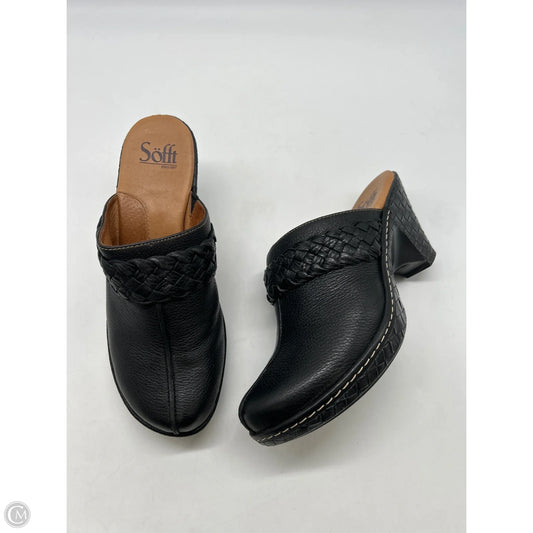 Shoes Heels Block By Sofft In Black, Size: 7