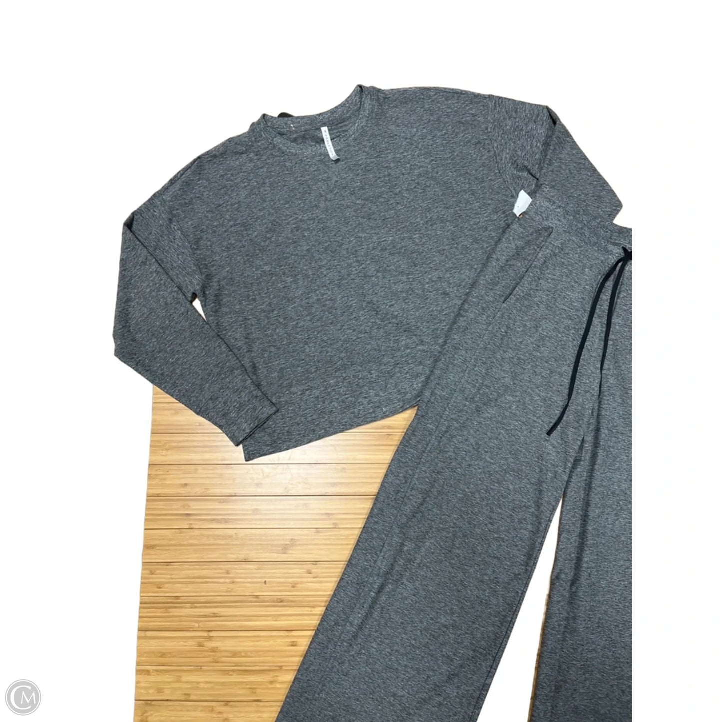 Athletic Pants 2pc By Fabletics In Grey, Size: S