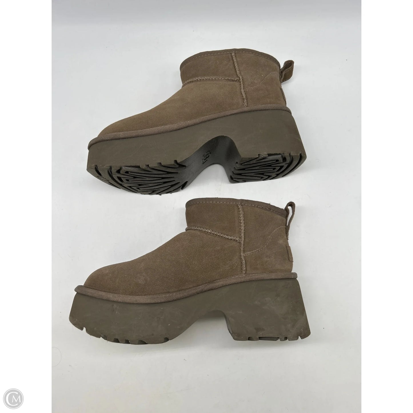 Boots Designer By Ugg In Tan, Size: 6