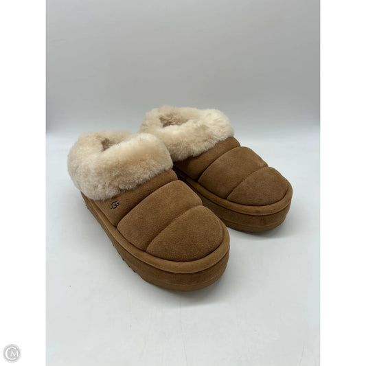 Shoes Designer By Ugg In Brown, Size: 7.5
