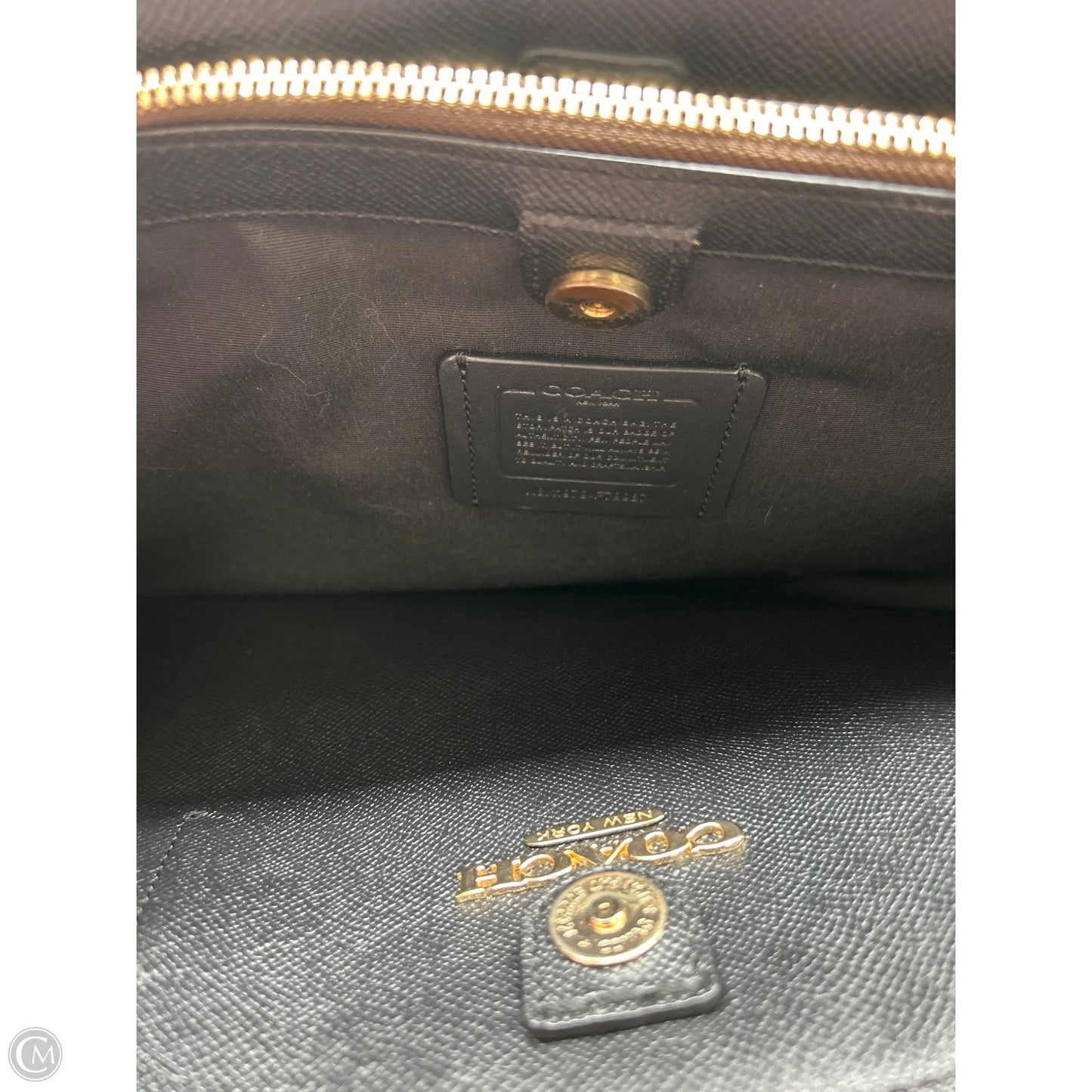 Handbag Designer By Coach, Size: Large