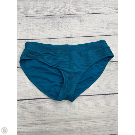 Swimsuit Bottom By Time And Tru In Teal, Size: 2x