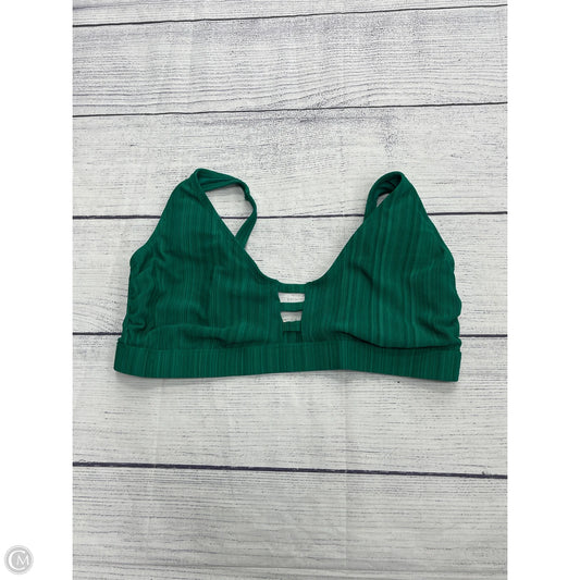 Swimsuit Top By Time And Tru In Green, Size: 3x