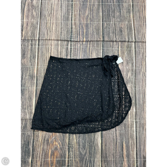 Swimwear Cover-up By Clothes Mentor In Black, Size: Osfm