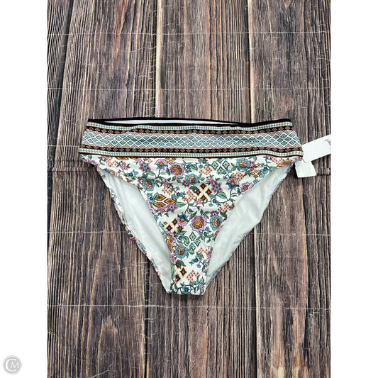 Swimsuit Bottom By Clothes Mentor In White, Size: Xl