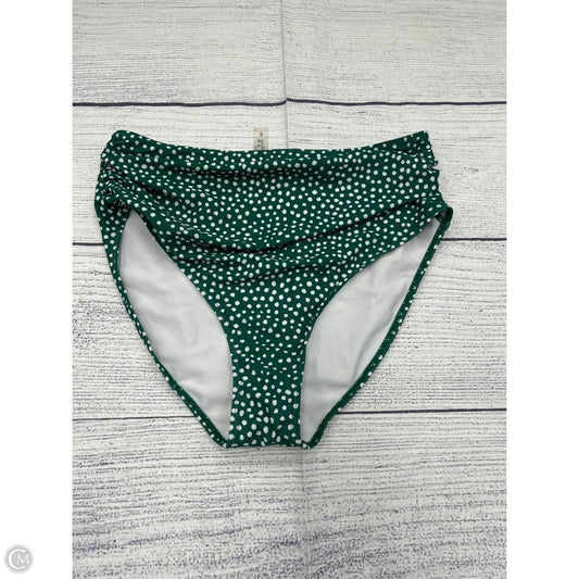 Swimsuit Bottom By Clothes Mentor In Green, Size: 1x