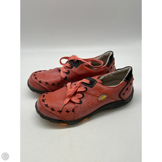 Shoes Sneakers By Clothes Mentor In Orange, Size: 9.5