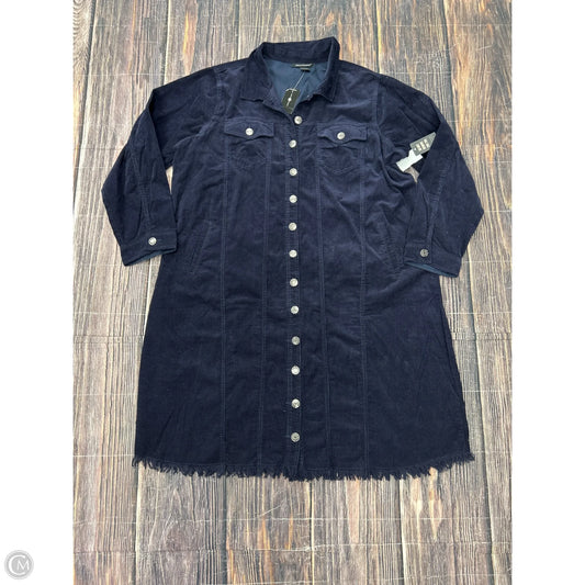 Dress Casual Short By Ashley Stewart In Navy, Size: 1x