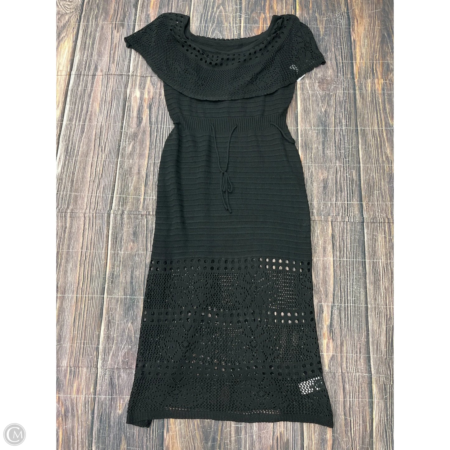 Swimwear Cover-up By Shein In Black, Size: 3x