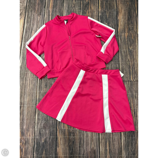 Skirt Set 2pc By Ashley Stewart In Pink, Size: 1x