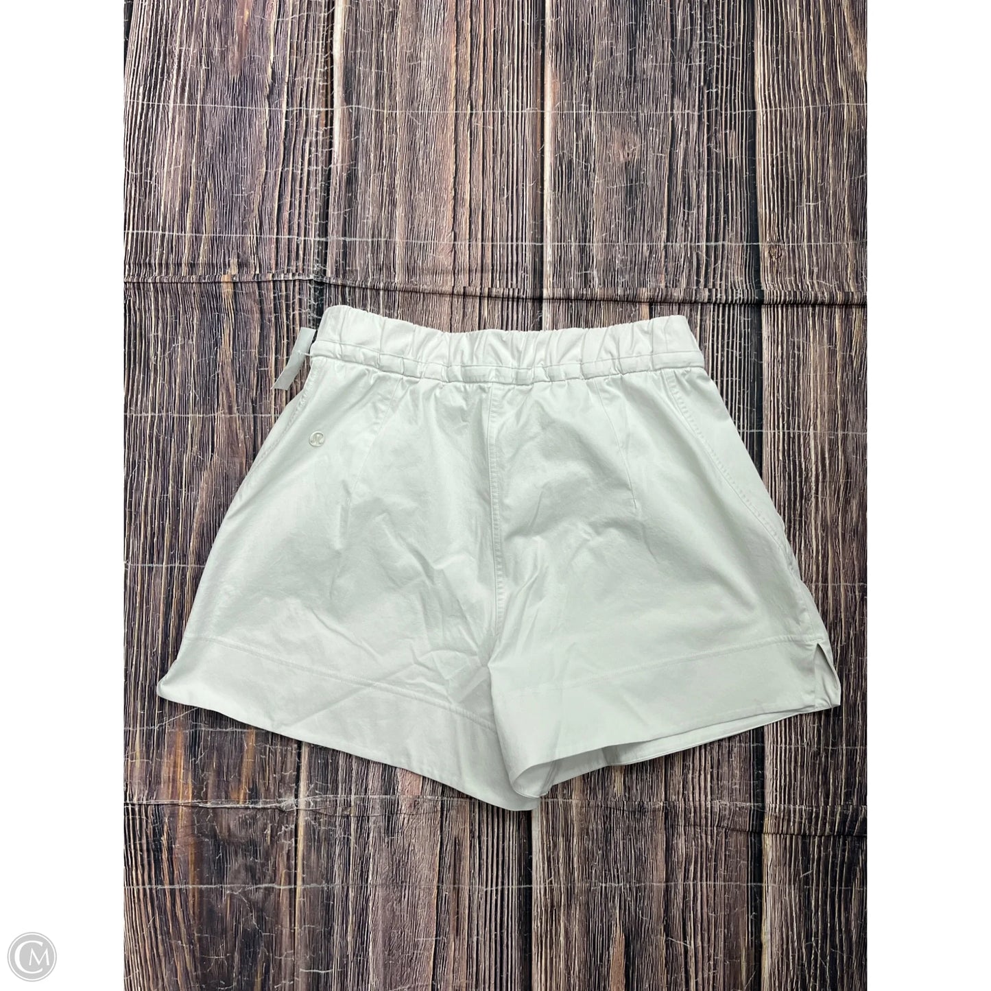 Athletic Shorts By Lululemon In Cream, Size: S